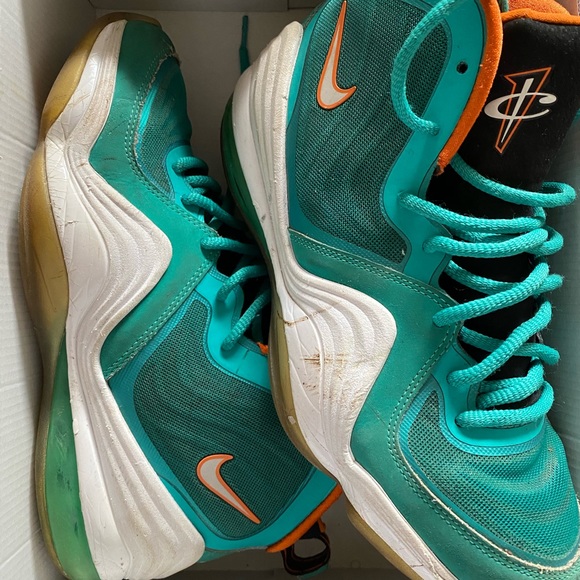 Men Air Penny 5 “ Miami dolphins “ - Picture 2 of 2